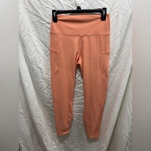 Nike Dri-FIT Leggings in Coral